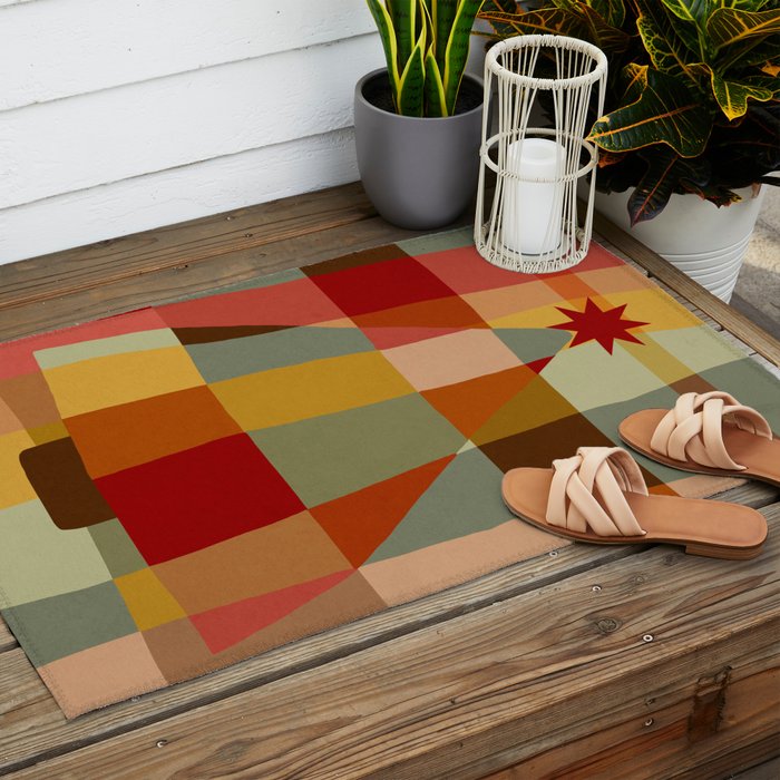 Carnival Christmas Outdoor Rug Gallery Image 2