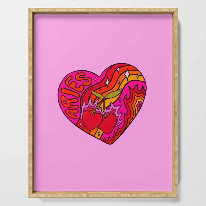 Aries Valentine Serving Tray Gallery Image 1