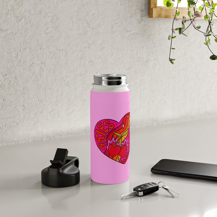 Aries Valentine Water Bottle Gallery Image 4