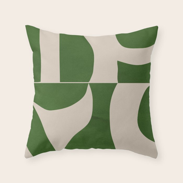 Minimalist 55 Throw Pillow Gallery Image 1