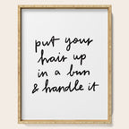 Put Your Hair Up & Handle It Serving Tray Gallery Image 1