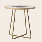 Christmas Bauble Blue And Red Side Table Gallery Image 1