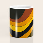 Retro 1970's Groovy Lines Colorful Designs Trending Art Coffee Mug Gallery Image 4