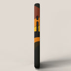 Retro 1970's Groovy Lines Colorful Designs Trending Art iPhone Case Gallery Image 2