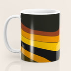 Retro 1970's Groovy Lines Colorful Designs Trending Art Coffee Mug Gallery Image 3