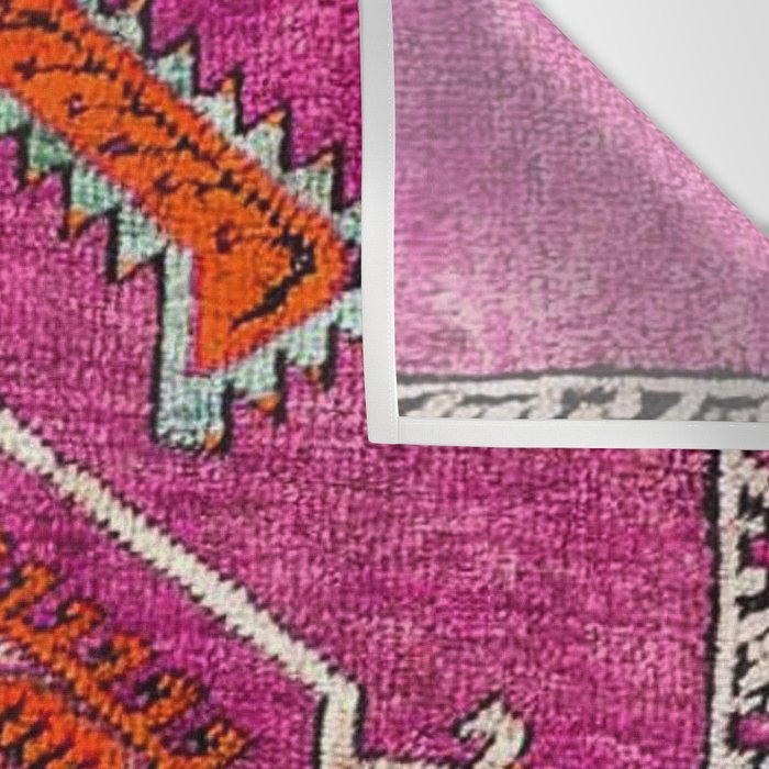 vintage Moroccan carpet Wall Tapestry Gallery Image 3