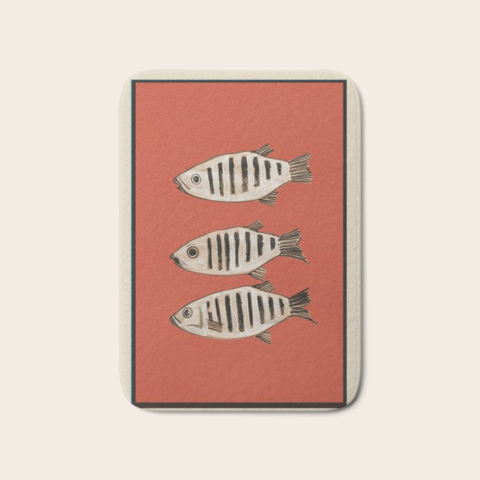 Abstract Fish Study I Bath Mat Gallery Image 1