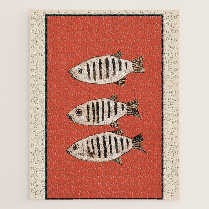Abstract Fish Study I Jigsaw Puzzle Gallery Image 1