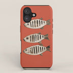 Abstract Fish Study I iPhone Case Gallery Image 1