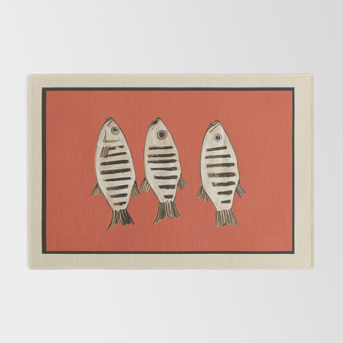 Abstract Fish Study I Rug Gallery Image 2