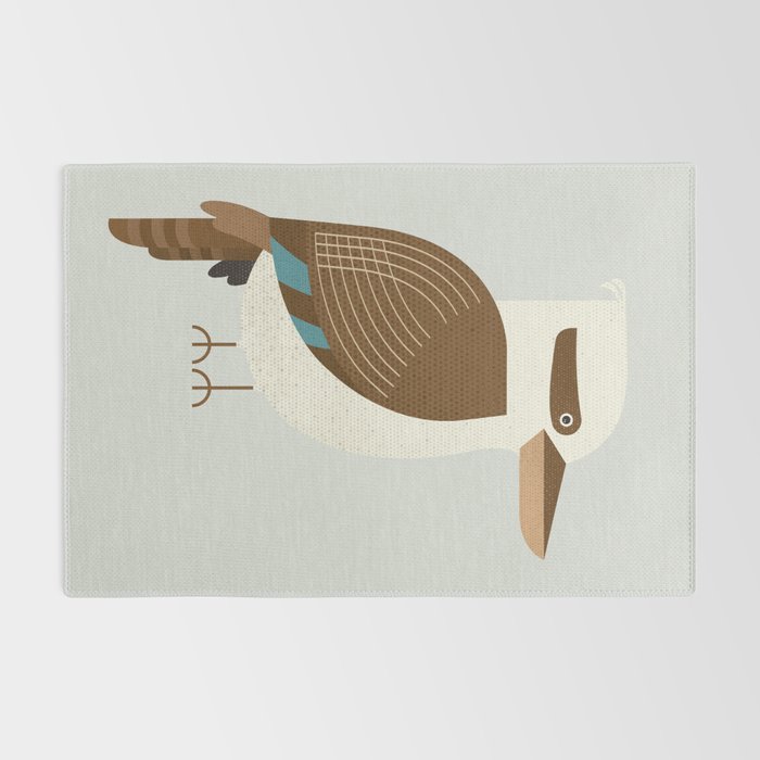 Whimsy Laughing Kookaburra Rug Gallery Image 2