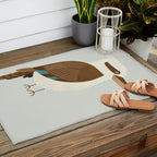 Whimsy Laughing Kookaburra Outdoor Rug Gallery Image 2