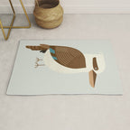 Whimsy Laughing Kookaburra Rug Gallery Image 1