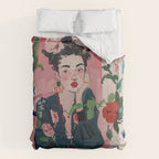 Dreamy Muse in Bloom  Duvet Cover Gallery Image 6