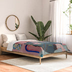 Dreamy Muse in Bloom  Comforter Gallery Image 2
