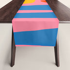 Colorful Abstract Kwaito Pattern Table Runner Gallery Image 1