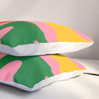 Colorful Abstract Kwaito Pattern Pillow Sham Gallery Image 3