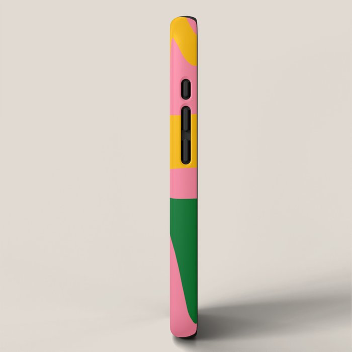 Colorful Abstract Kwaito Pattern iPhone Case Gallery Image 2