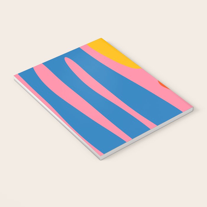 Colorful Abstract Kwaito Pattern Notebook Gallery Image 3