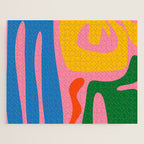 Colorful Abstract Kwaito Pattern Jigsaw Puzzle Gallery Image 1