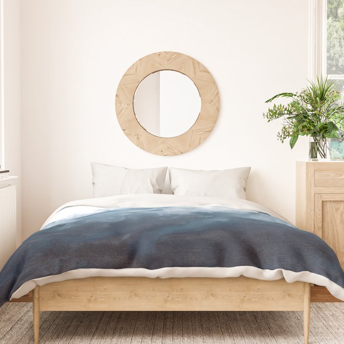 Indigo Depths No. 2 Duvet Cover Gallery Image 3