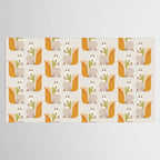 Whimsical Red Squirrel Tablecloth Gallery Image 2