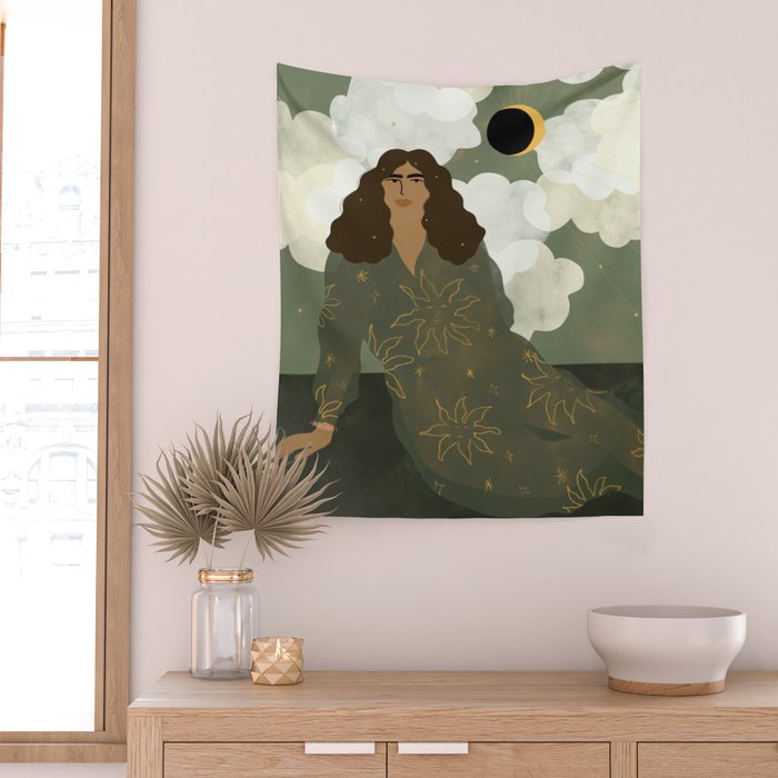 Head in the clouds Wall Tapestry Gallery Image 2