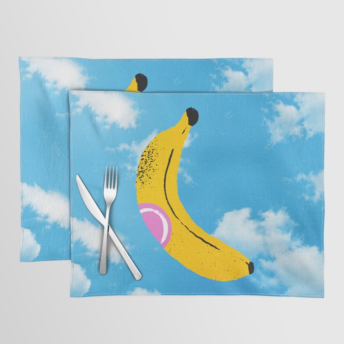 Banana Pop Art: Sky Edition Placemat Gallery Image 1