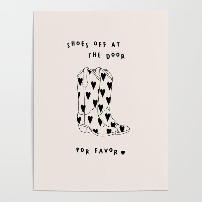 Shoes Off Hallway Print Poster Gallery Image 4