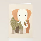 Whimsical Elephant Stationery Card Gallery Image 2