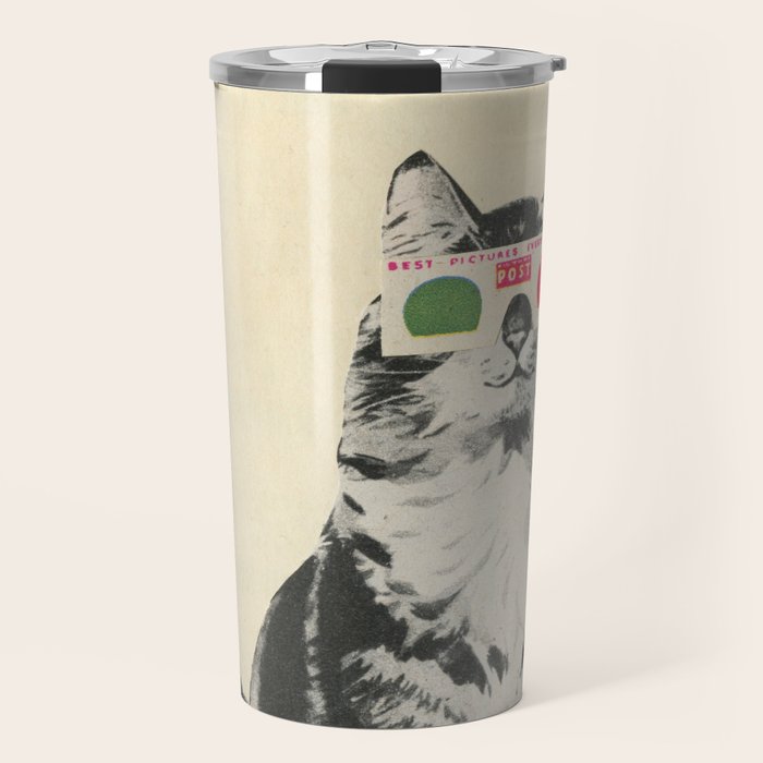 3D Glasses Travel Mug Gallery Image 1