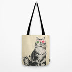 3D Glasses Tote Bag Gallery Image 2