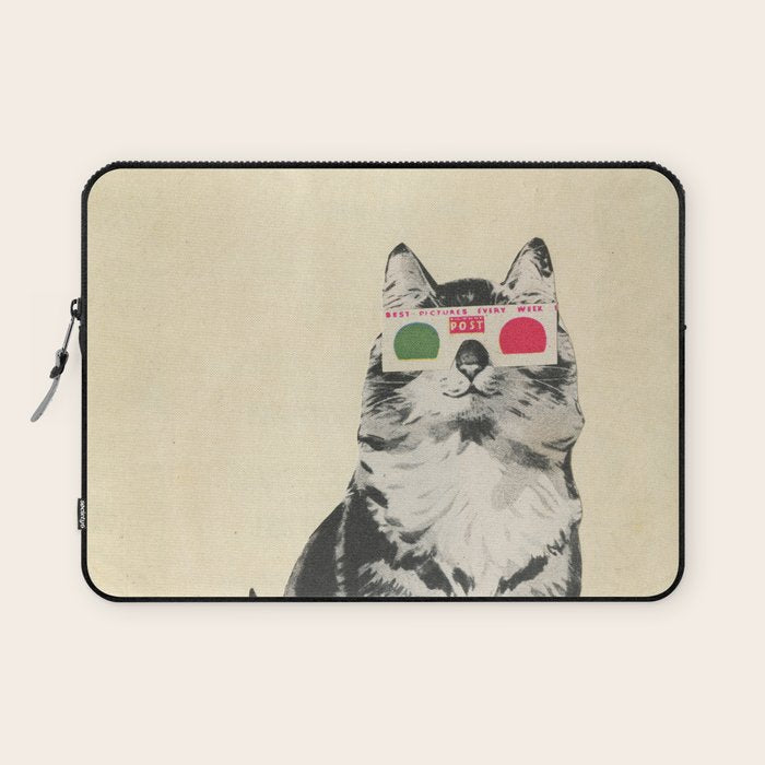 3D Glasses Laptop Sleeve Gallery Image 1