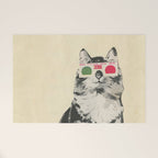 3D Glasses Welcome Mat Gallery Image 1