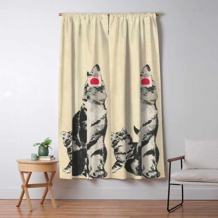 3D Glasses Window Curtain Gallery Image 5