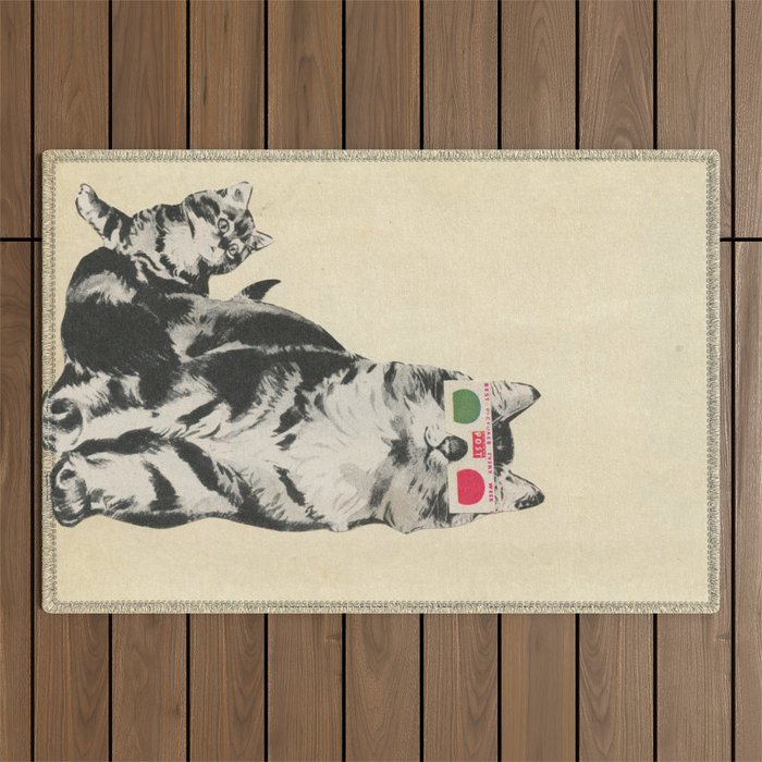 3D Glasses Outdoor Rug Gallery Image 1