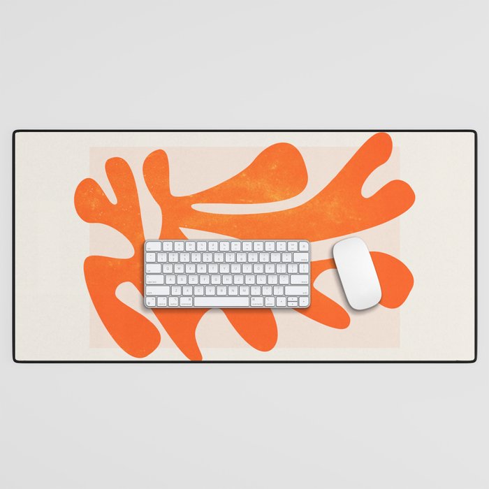 Flamingo: Matisse Color Series IV | Mid-Century Edition Desk Mat Gallery Image 1