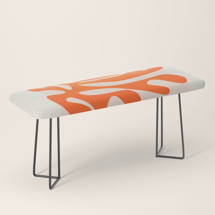 Flamingo: Matisse Color Series IV | Mid-Century Edition Bench Gallery Image 1