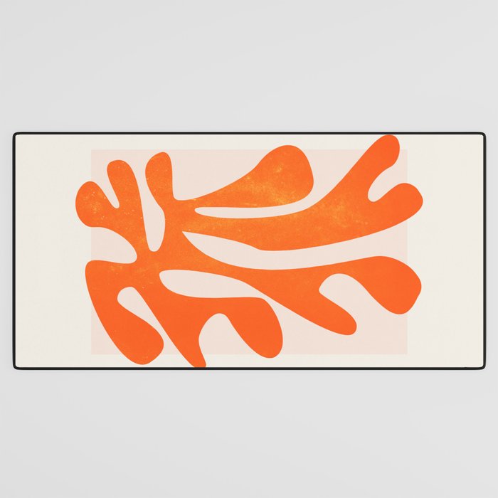 Flamingo: Matisse Color Series IV | Mid-Century Edition Desk Mat Gallery Image 3