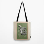 Horses in Stripes Tote Bag Gallery Image 2