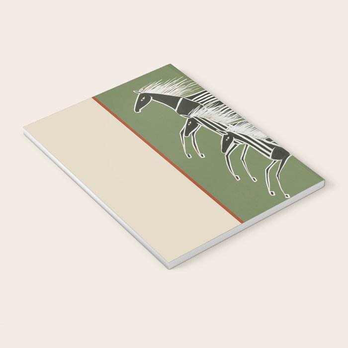 Horses in Stripes Notebook Gallery Image 3