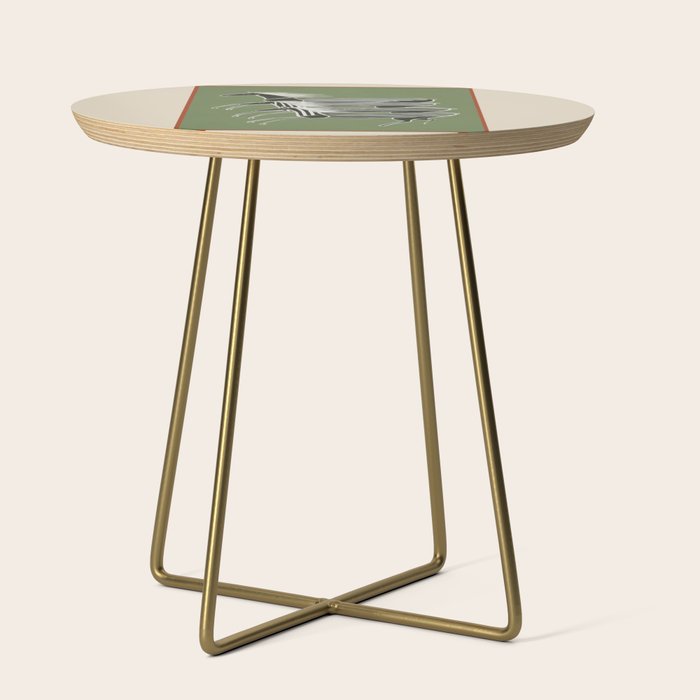 Horses in Stripes Side Table Gallery Image 1