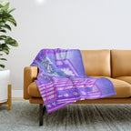 Moon City Throw Blanket Gallery Image 1
