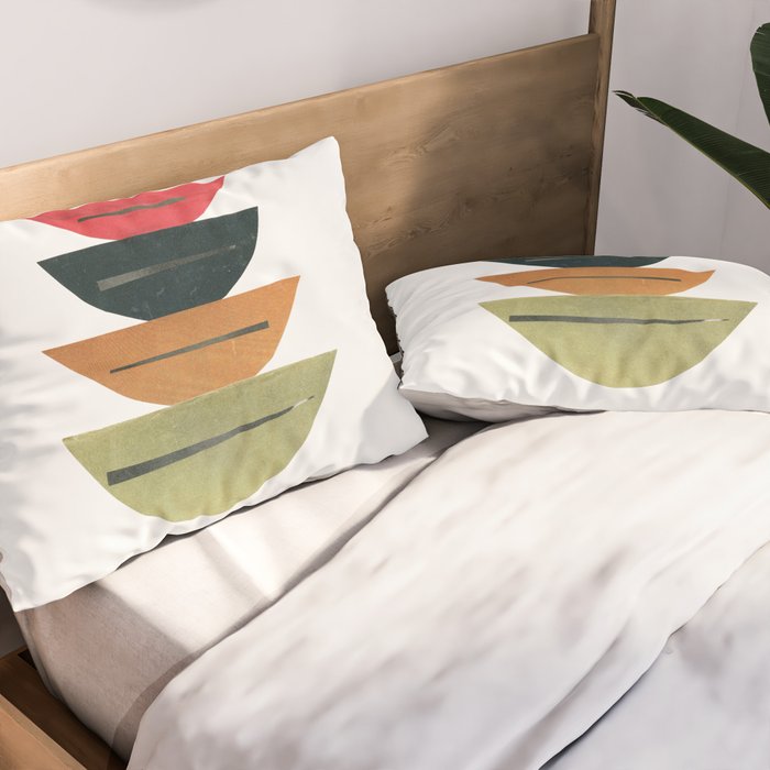 Abstract 013 Pillow Sham Gallery Image 2