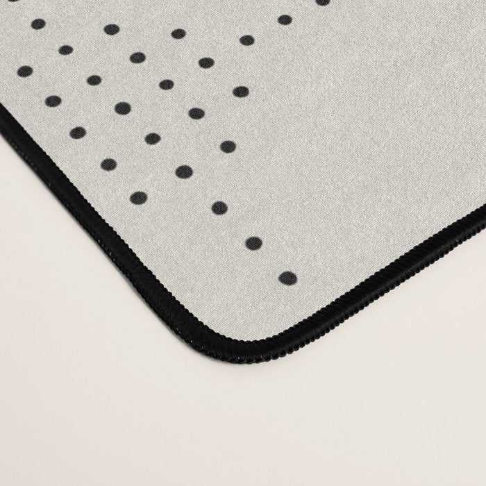 seamless dot pattern minimalistic Desk Mat Gallery Image 4