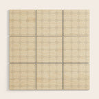 seamless dot pattern minimalistic Wood Wall Art Gallery Image 1