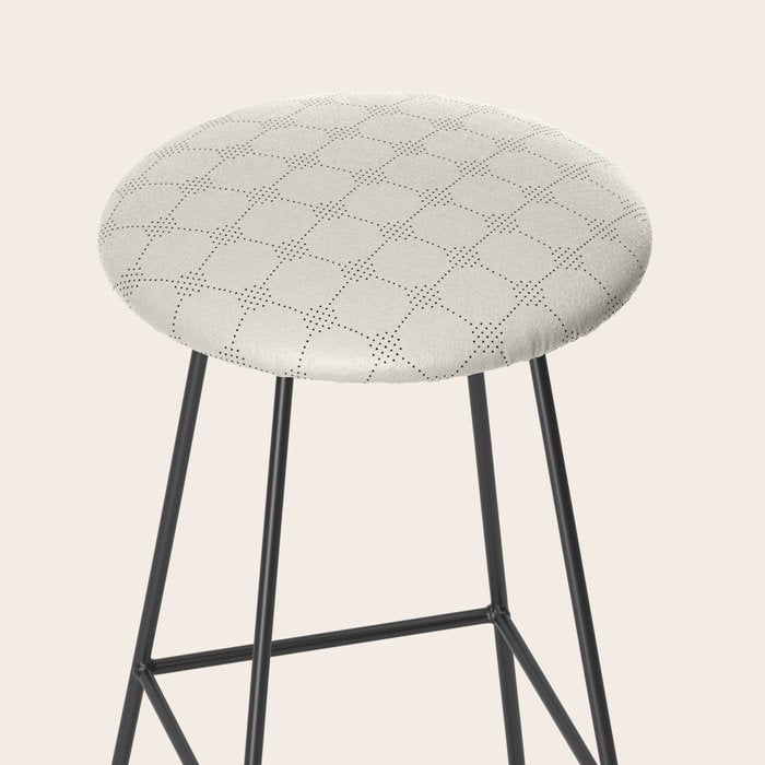 seamless dot pattern minimalistic Stool Gallery Image 2