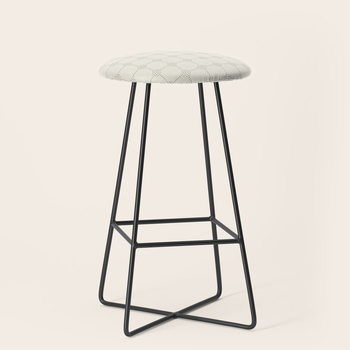 seamless dot pattern minimalistic Stool Gallery Image 1