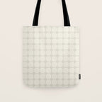 seamless dot pattern minimalistic Tote Bag Gallery Image 1