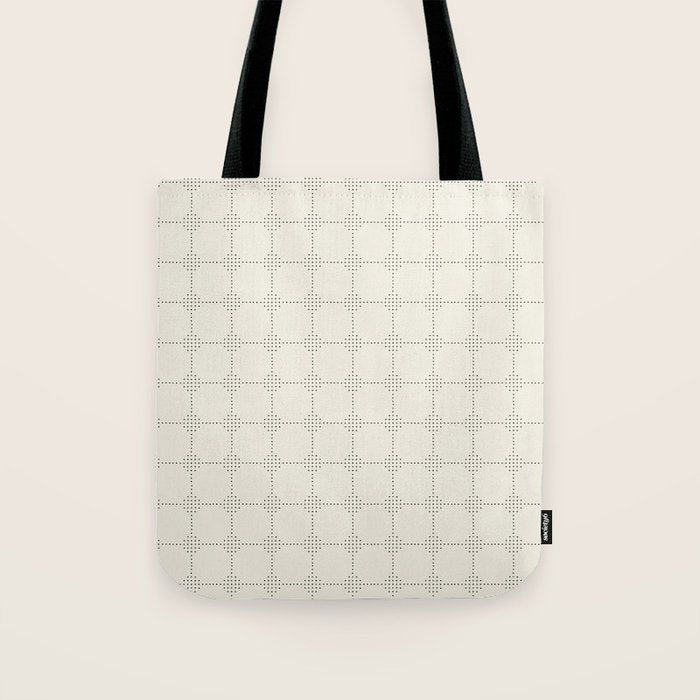 seamless dot pattern minimalistic Tote Bag Gallery Image 1